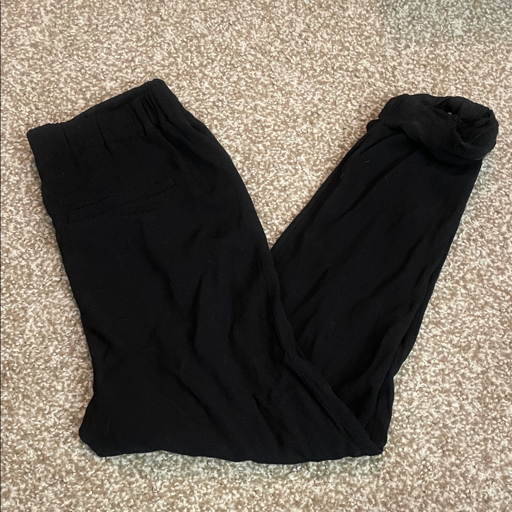Anthropologie Elevenses Black Skinny Pants